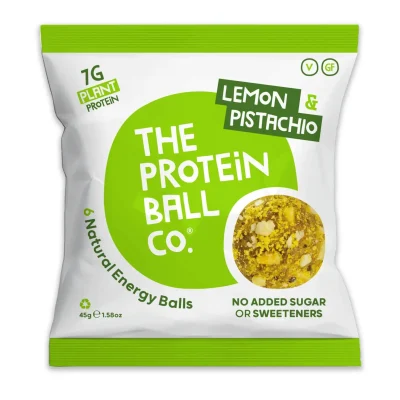 The protein ball - Lemon & Pistachio